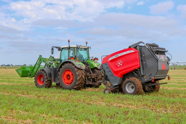 4100v Series Round Silage Balers