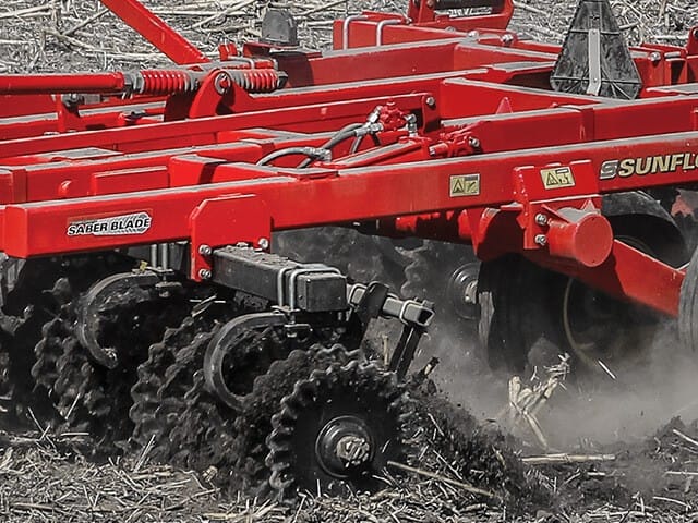 Sunflower  6610-11 (4 ga. blades)
