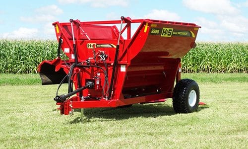 MODEL 2958 RIGHT-HAND DISCHARGE BALE PROCESSOR