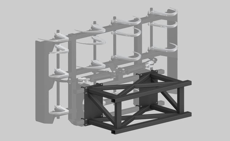 SKIDSTEER MOUNT EXTENSION